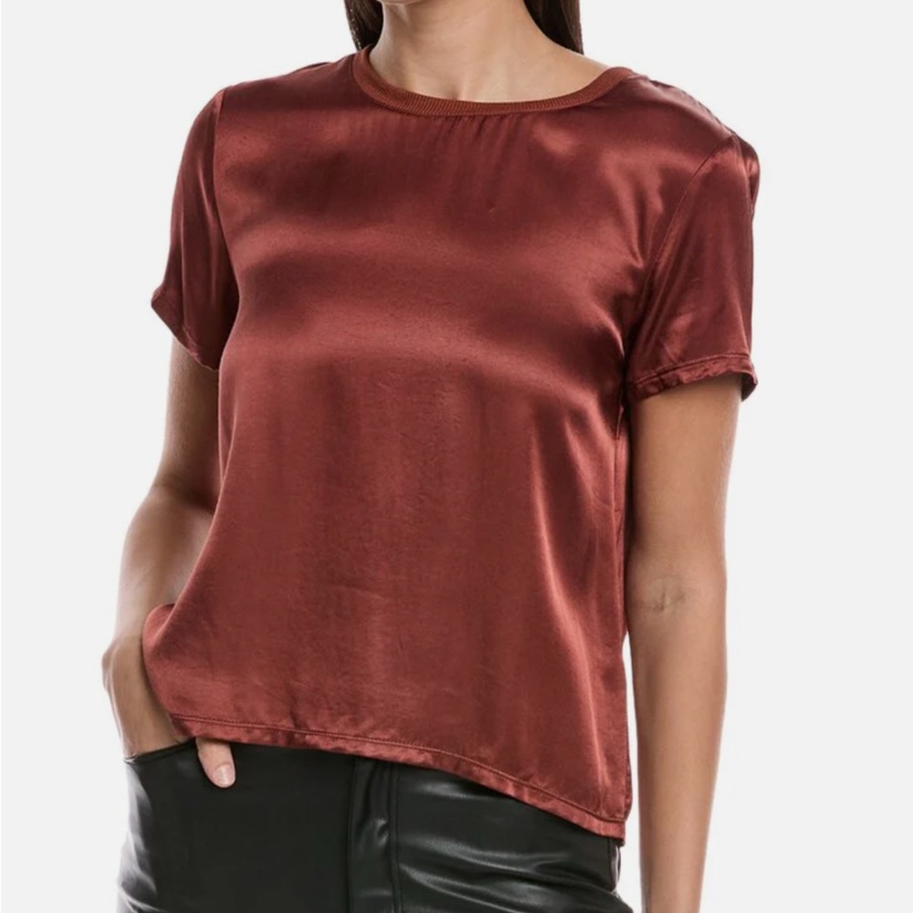 Marie Crop Top in cinnamon
